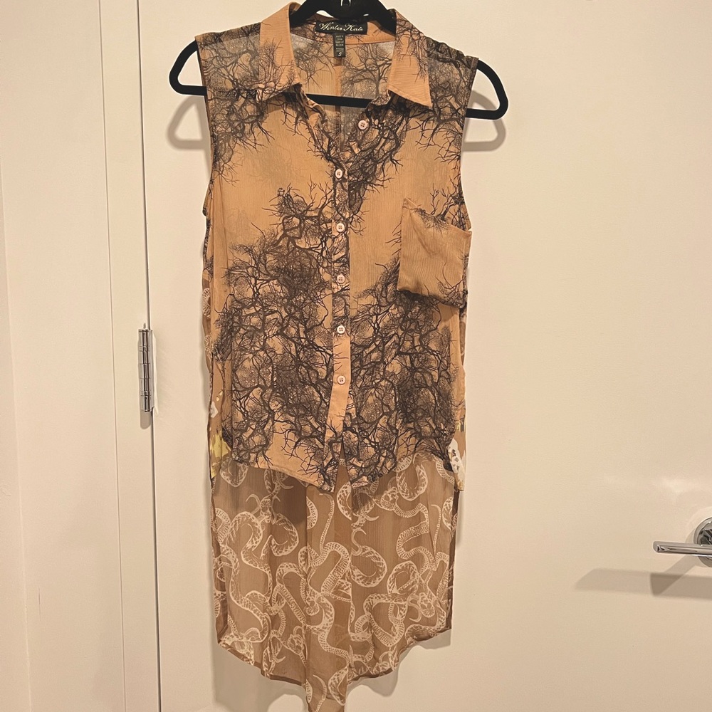 Winter Kate sleeveless blouse